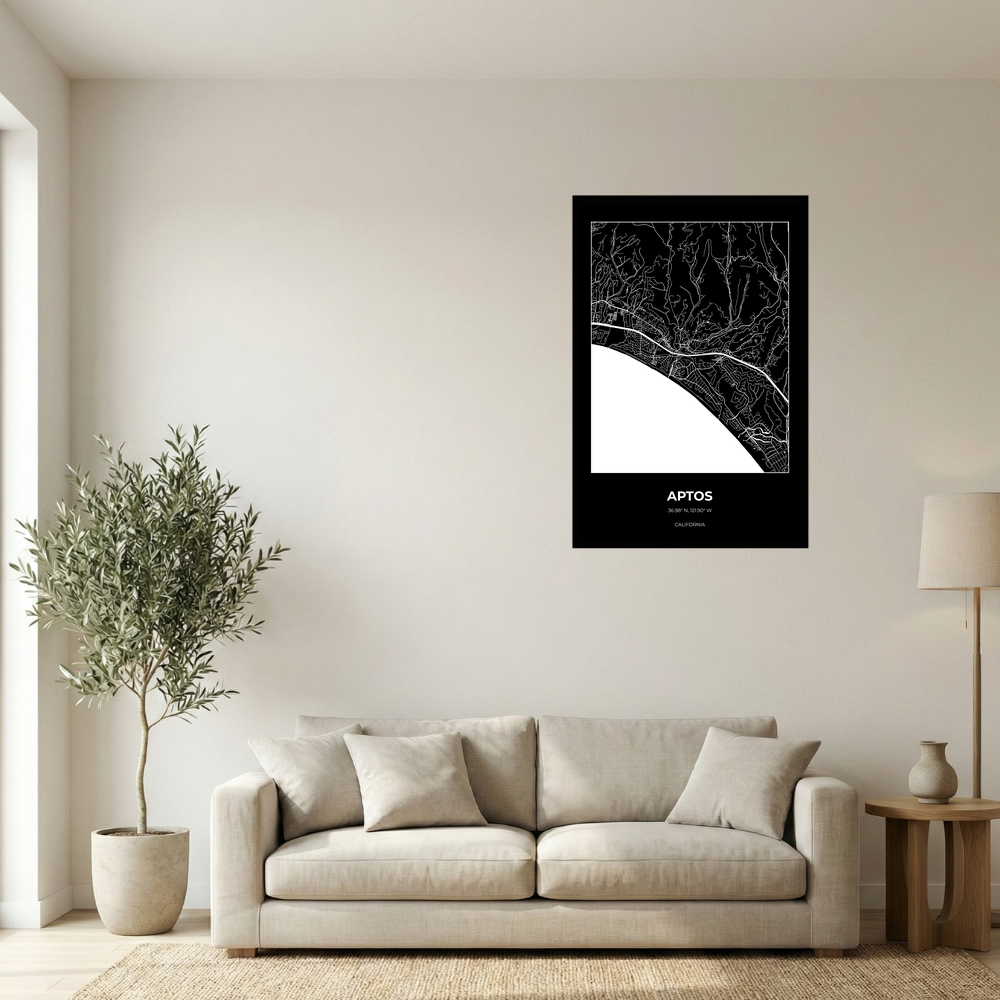 Aptos, California Inverse rectangle mockup