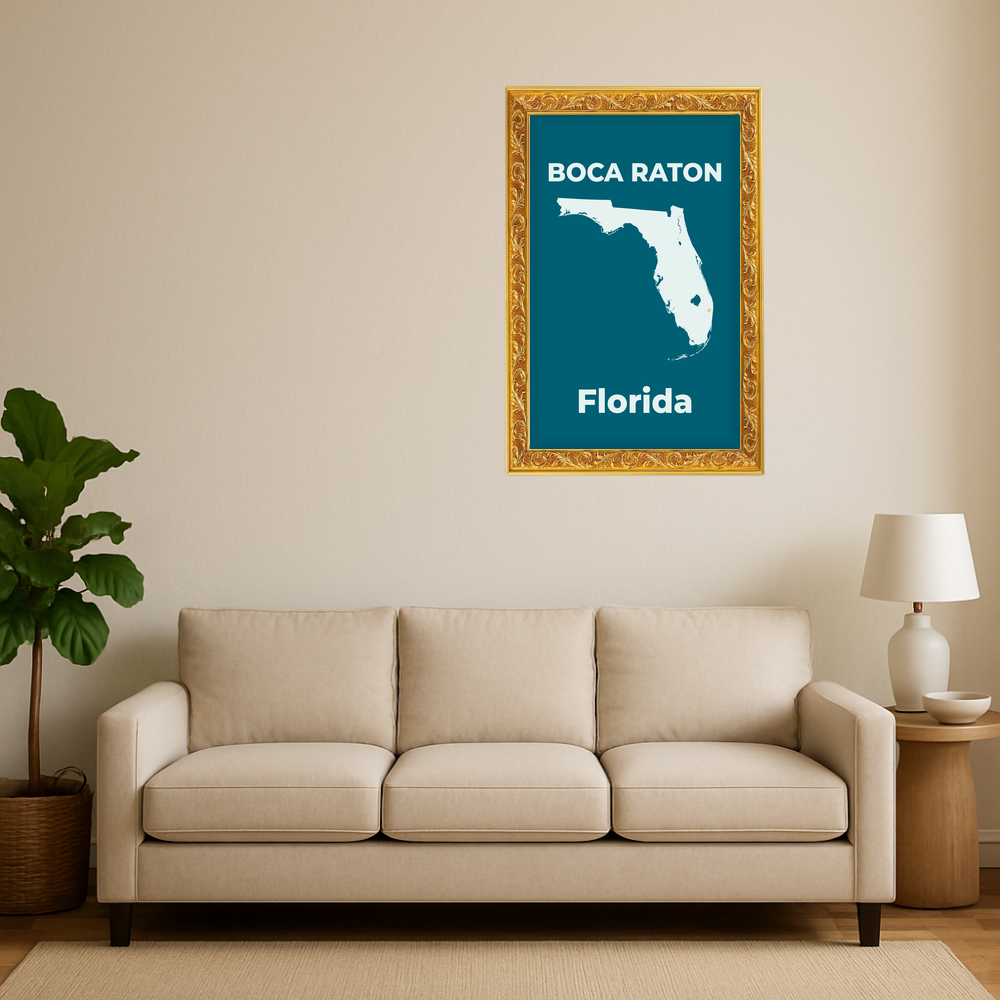 Boca Raton, Florida Hometown poster
