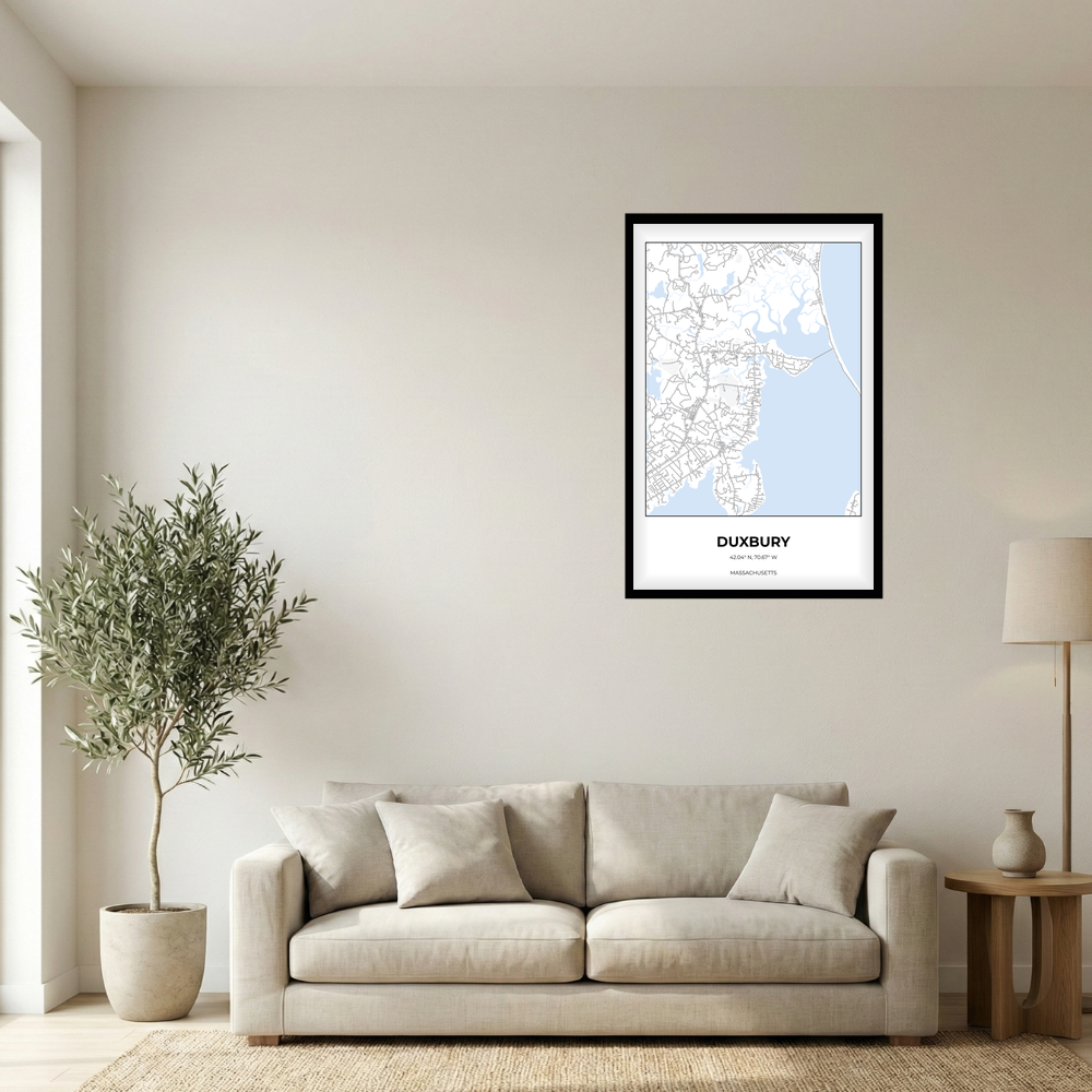 Duxbury, Massachusetts Winter rectangle mockup