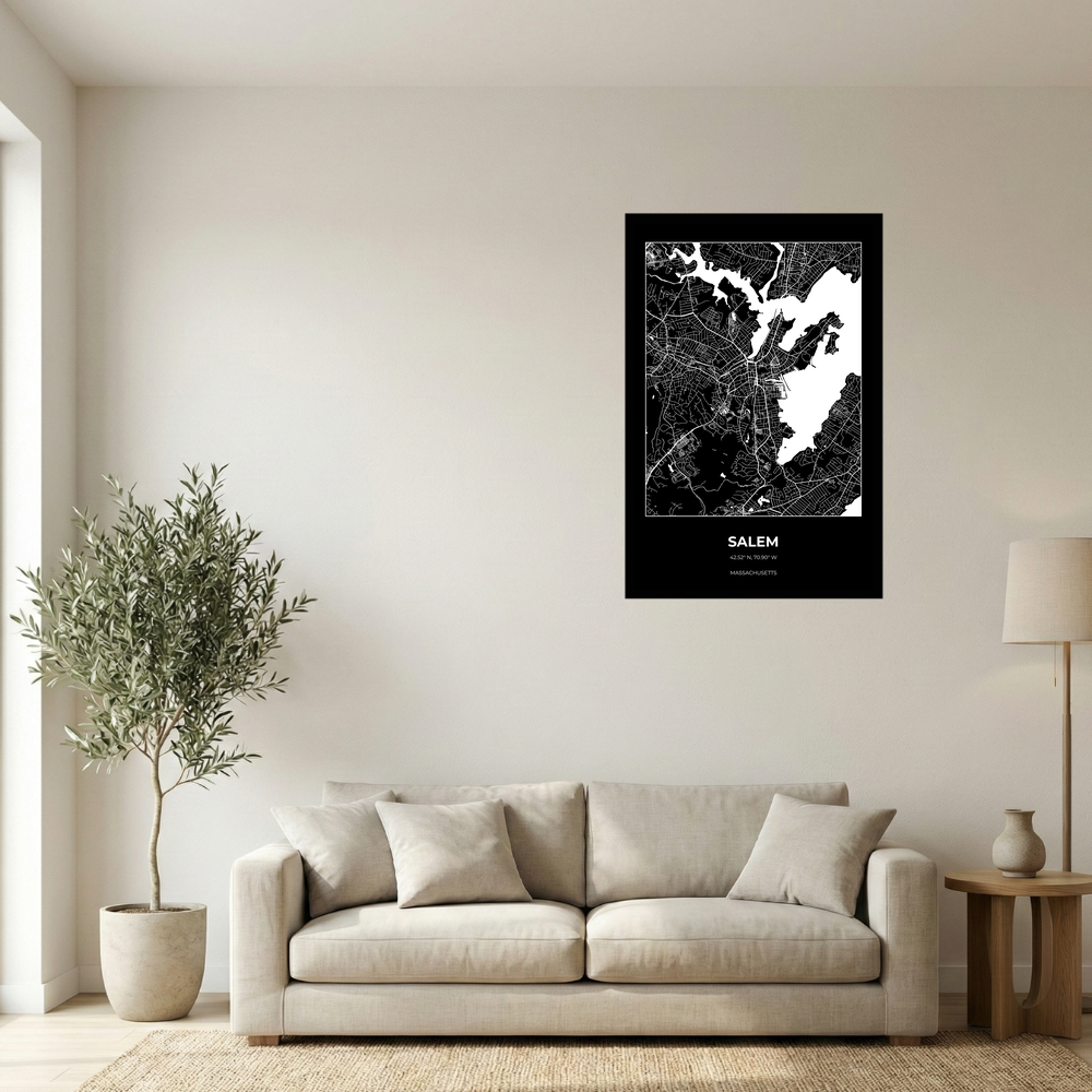 Salem, Massachusetts Inverse rectangle mockup