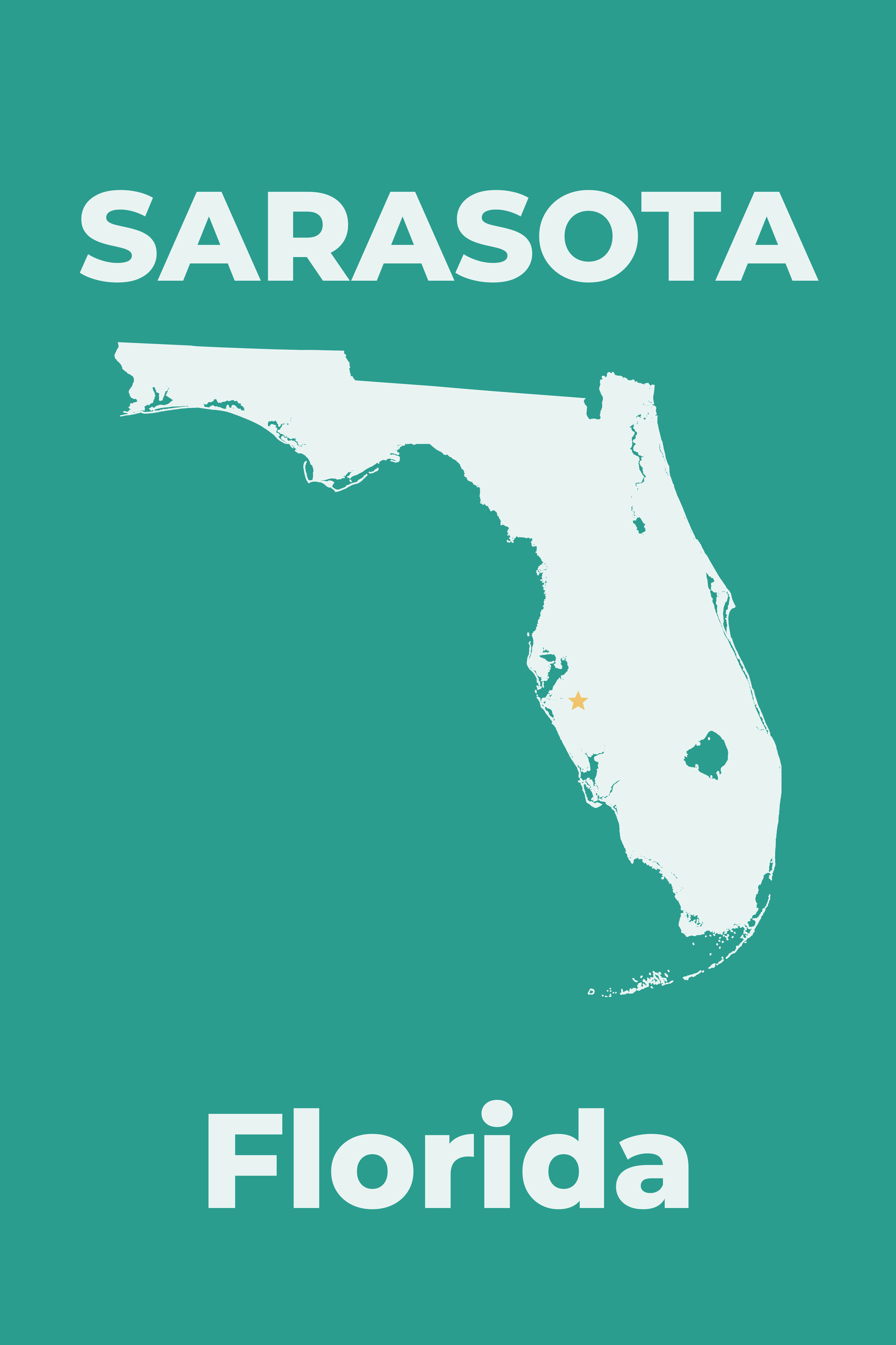 Sarasota, Florida Hometown poster