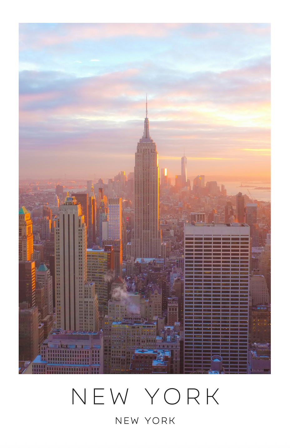 New York City, New York Photo Print - Skyline