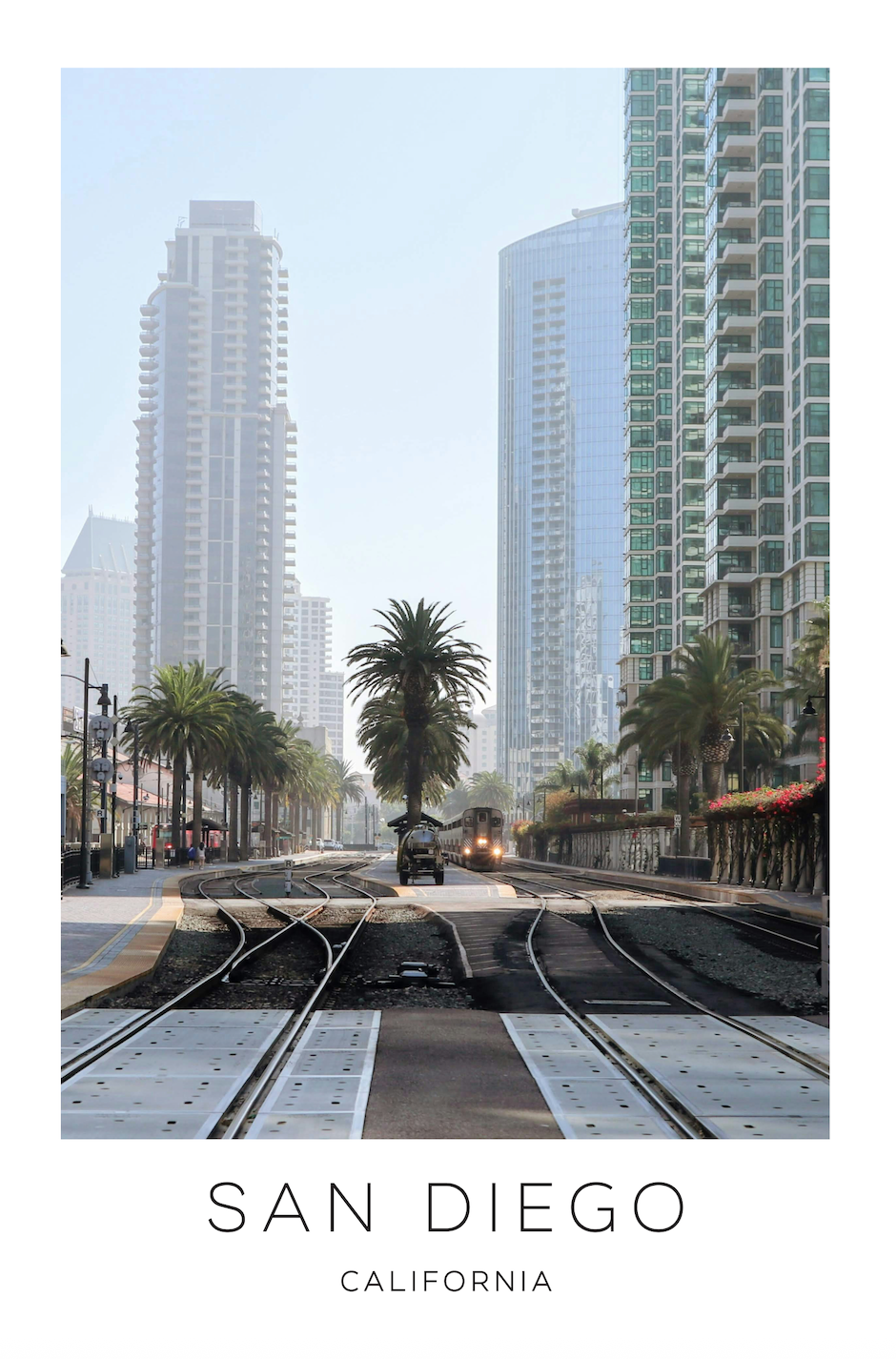 San Diego, California Photo Print - Train