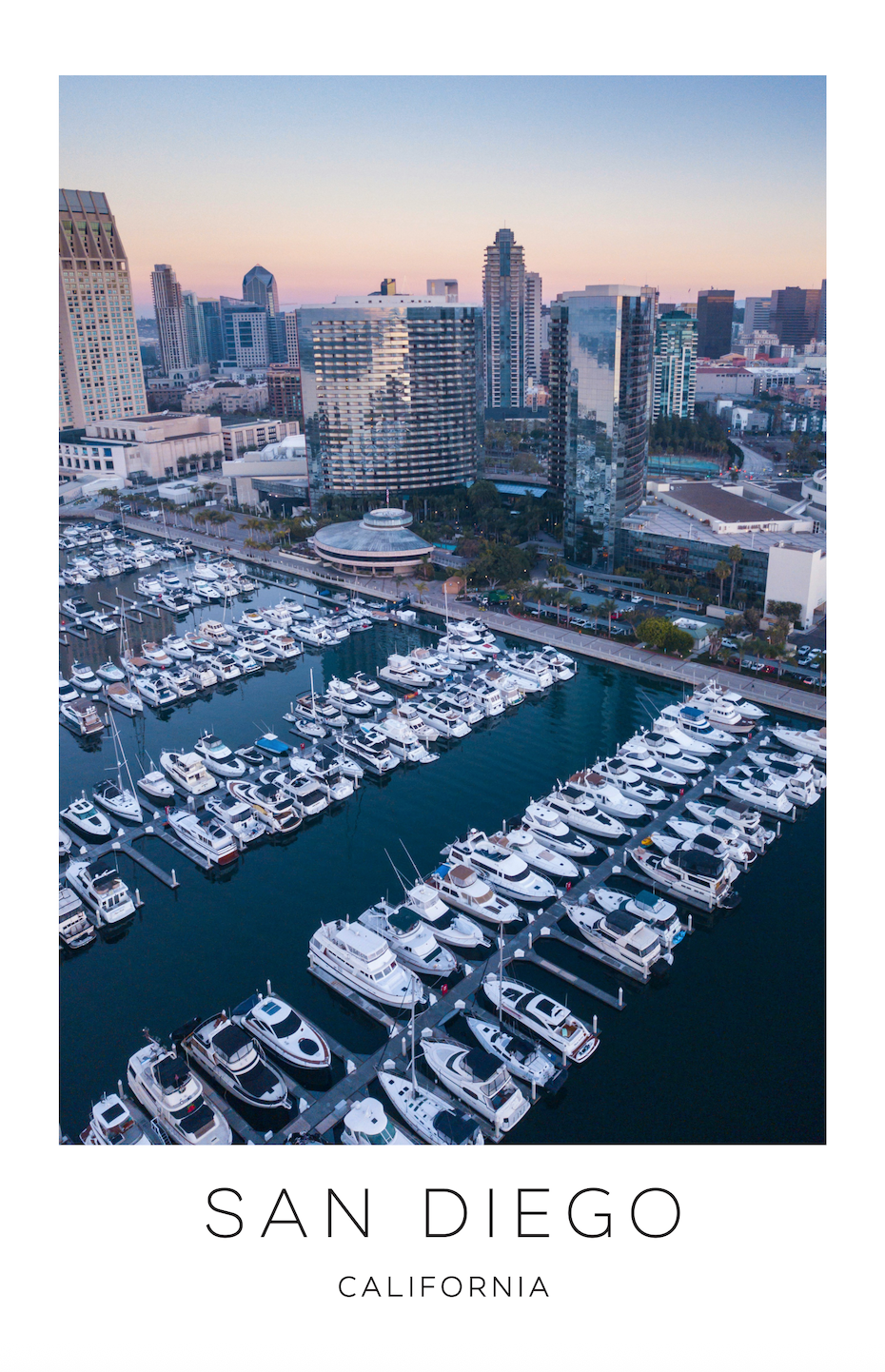 San Diego, California Photo Print - Harbor