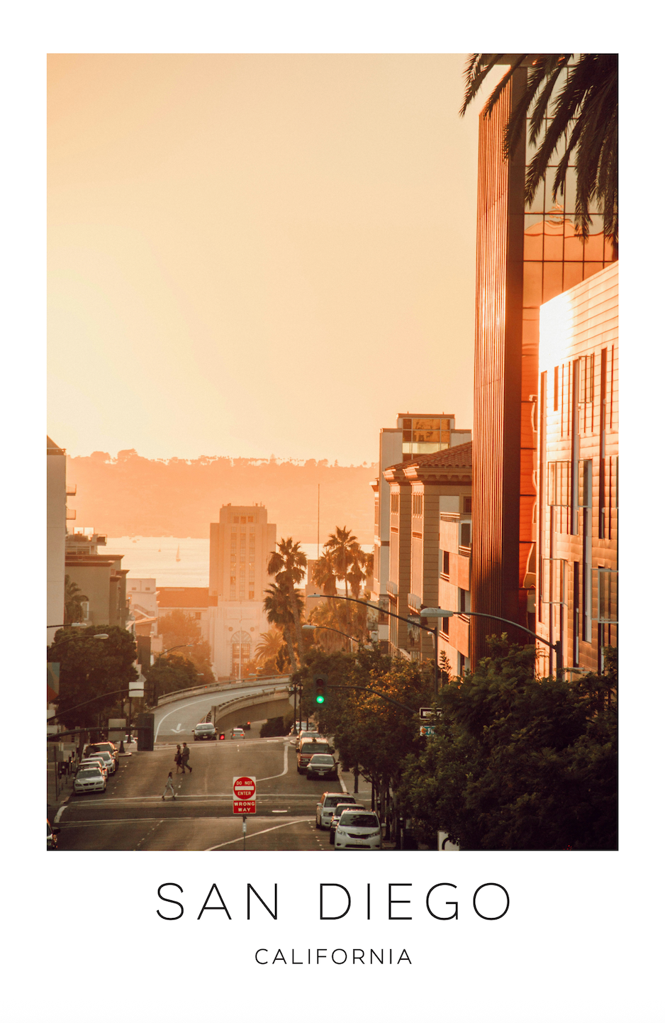 San Diego, California Photo Print - Skyline