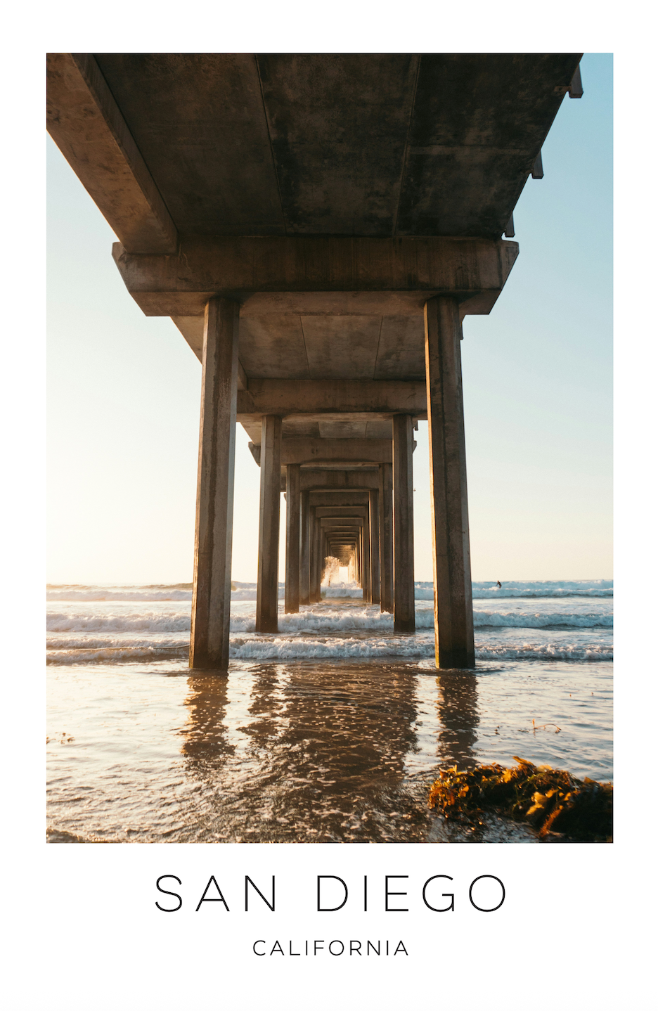 San Diego, California Photo Print - Pier