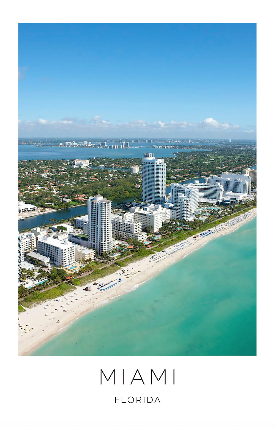 Miami, Florida Photo Print - Shore