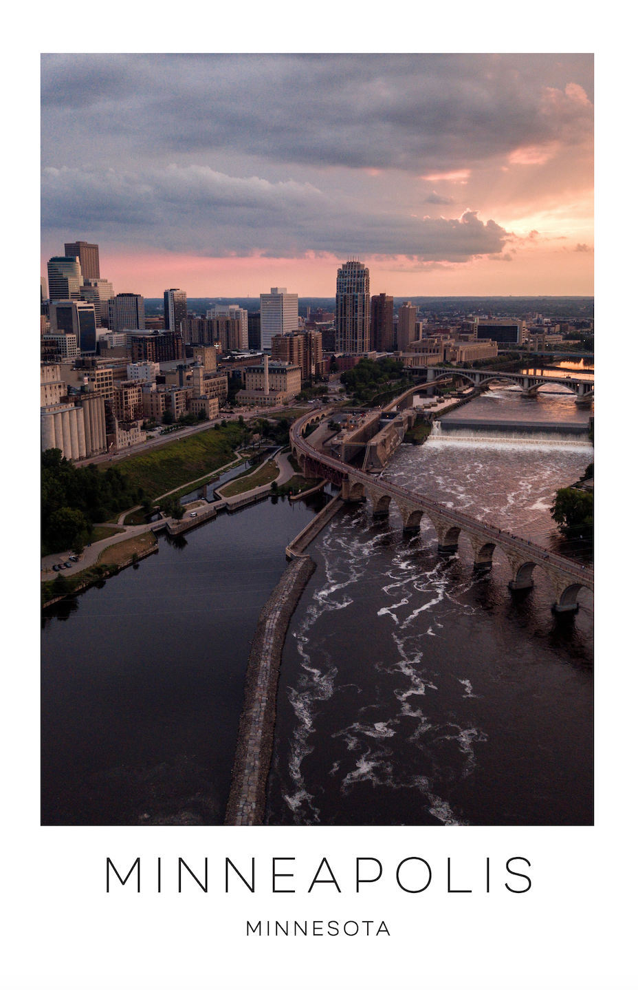 Minneapolis, Minnesota Photo Print - View
