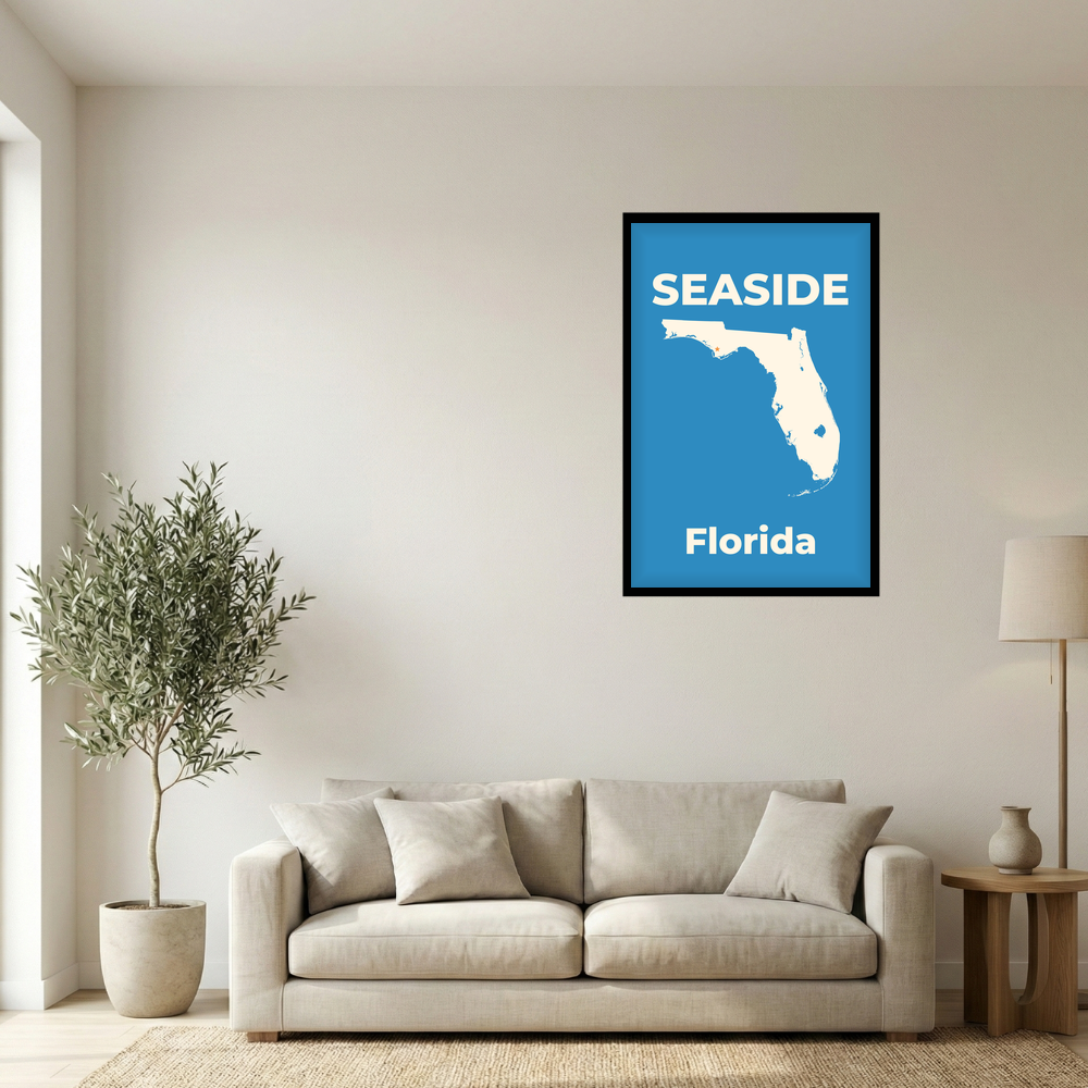 Seaside, Florida Hometown poster