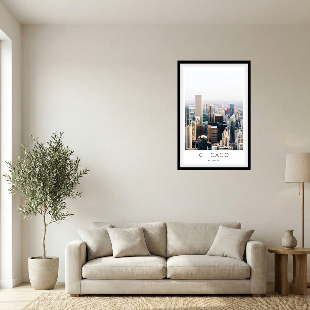 Chicago, Illinois Photo Print - Skyscrapers