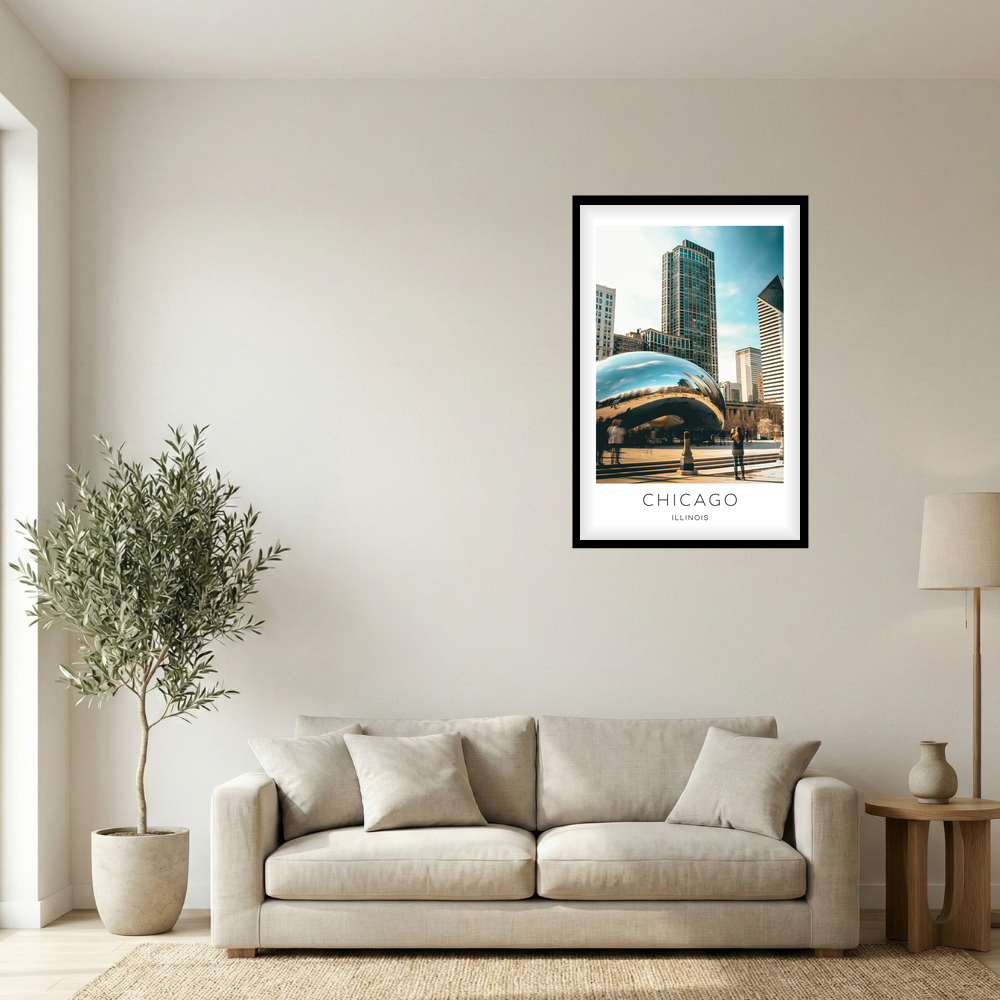 Chicago, Illinois Photo Print - Cloud Gate