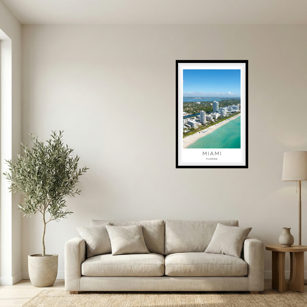 Miami, Florida Photo Print - Shore