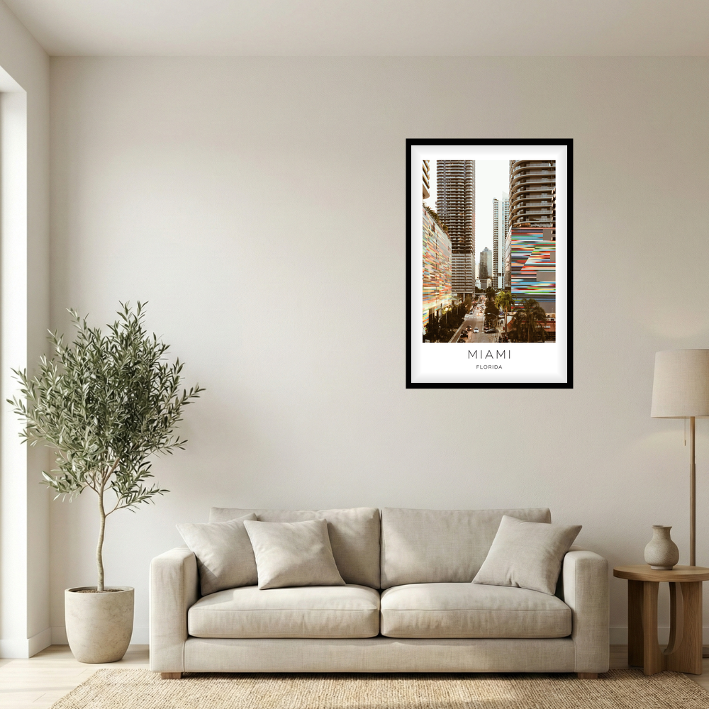 Miami, Florida Photo Print - Downtown