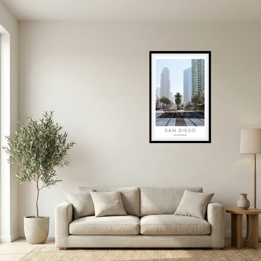 San Diego, California Photo Print - Train