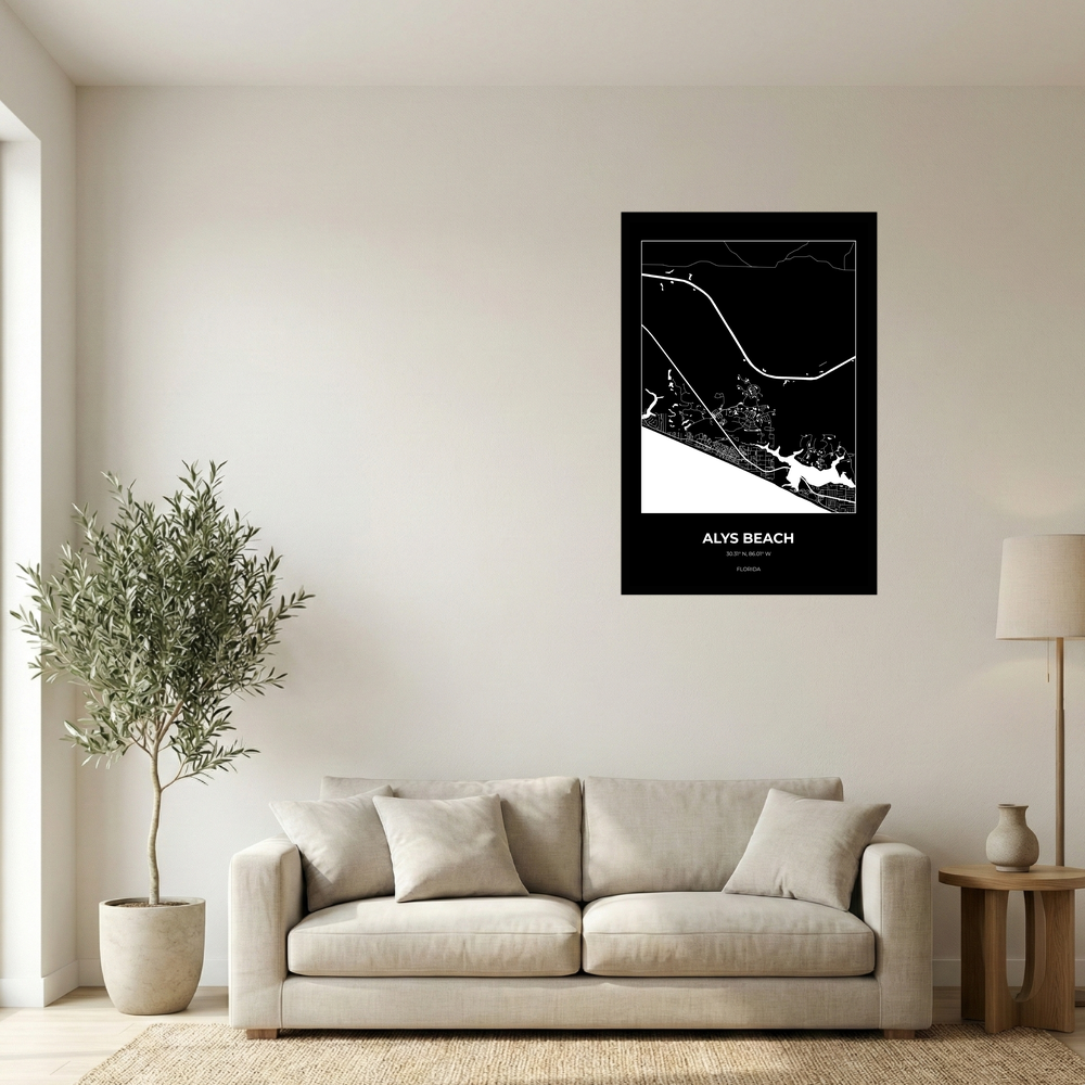 Alys Beach, Florida Inverse rectangle mockup