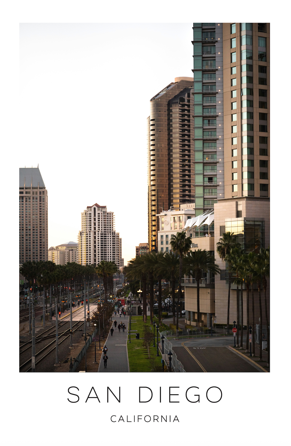 San Diego, California Photo Print - Town