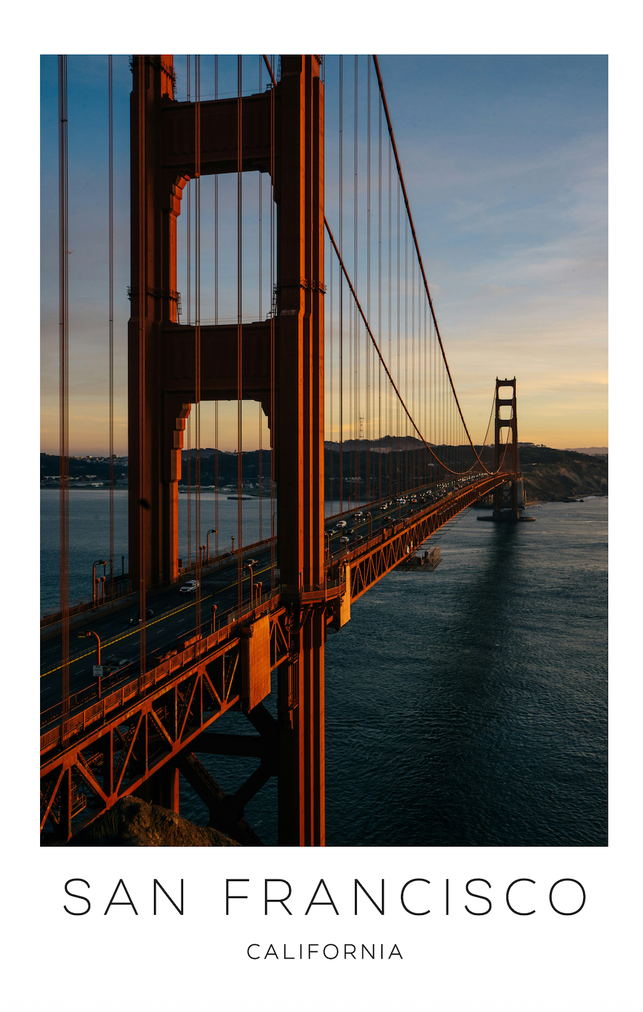 San Francisco, California Photo Print - Golden Gate Bridge