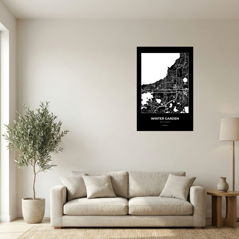 Winter Garden, Florida Inverse rectangle mockup