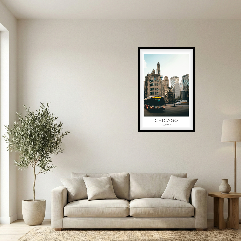 Chicago, Illinois Photo Print - Downtown