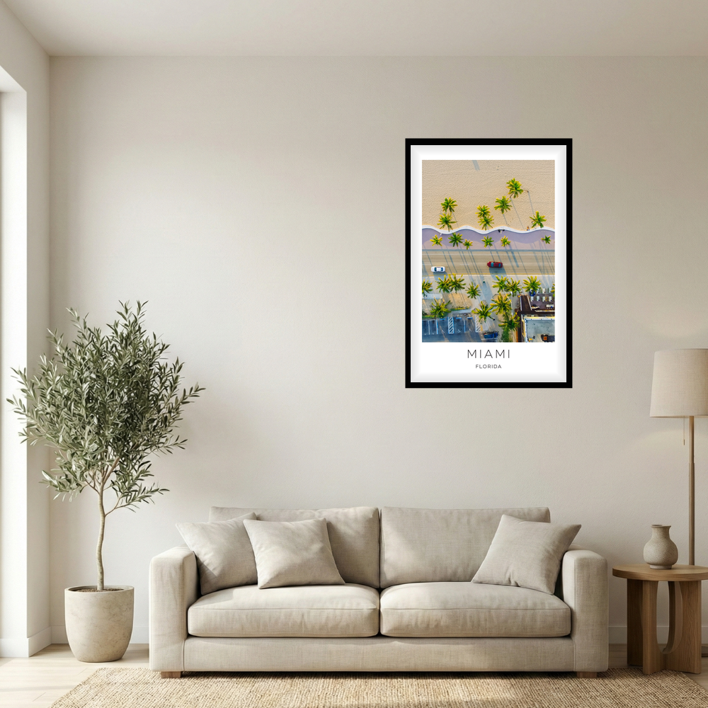 Miami, Florida Photo Print - Streets